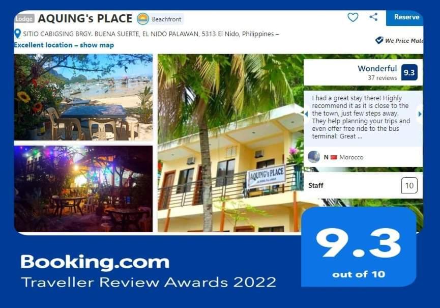 Aquing'S Place El Nido Eksteriør bilde